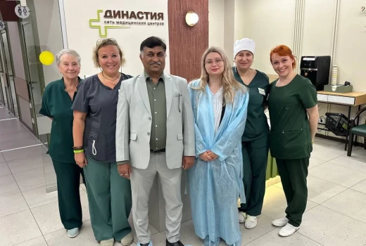 «Династию» посетил представитель индийского производителя медицинского оборудования